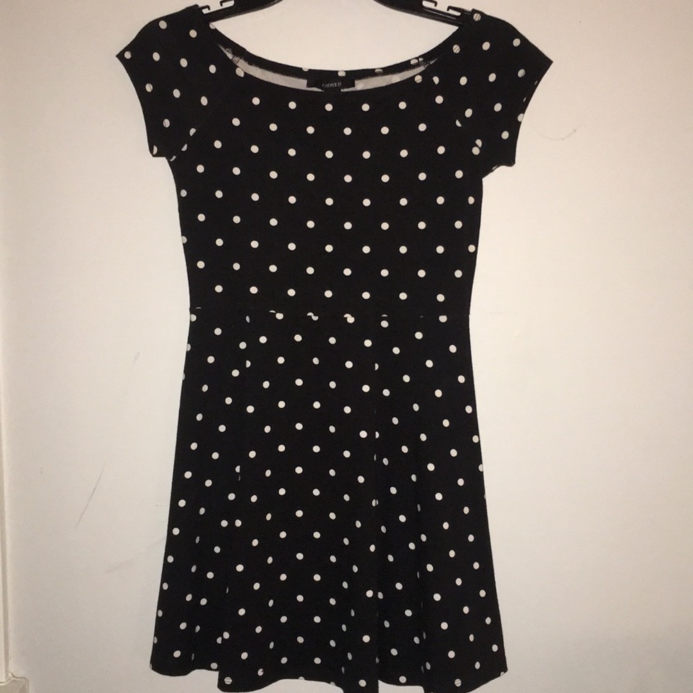 Black and white dress